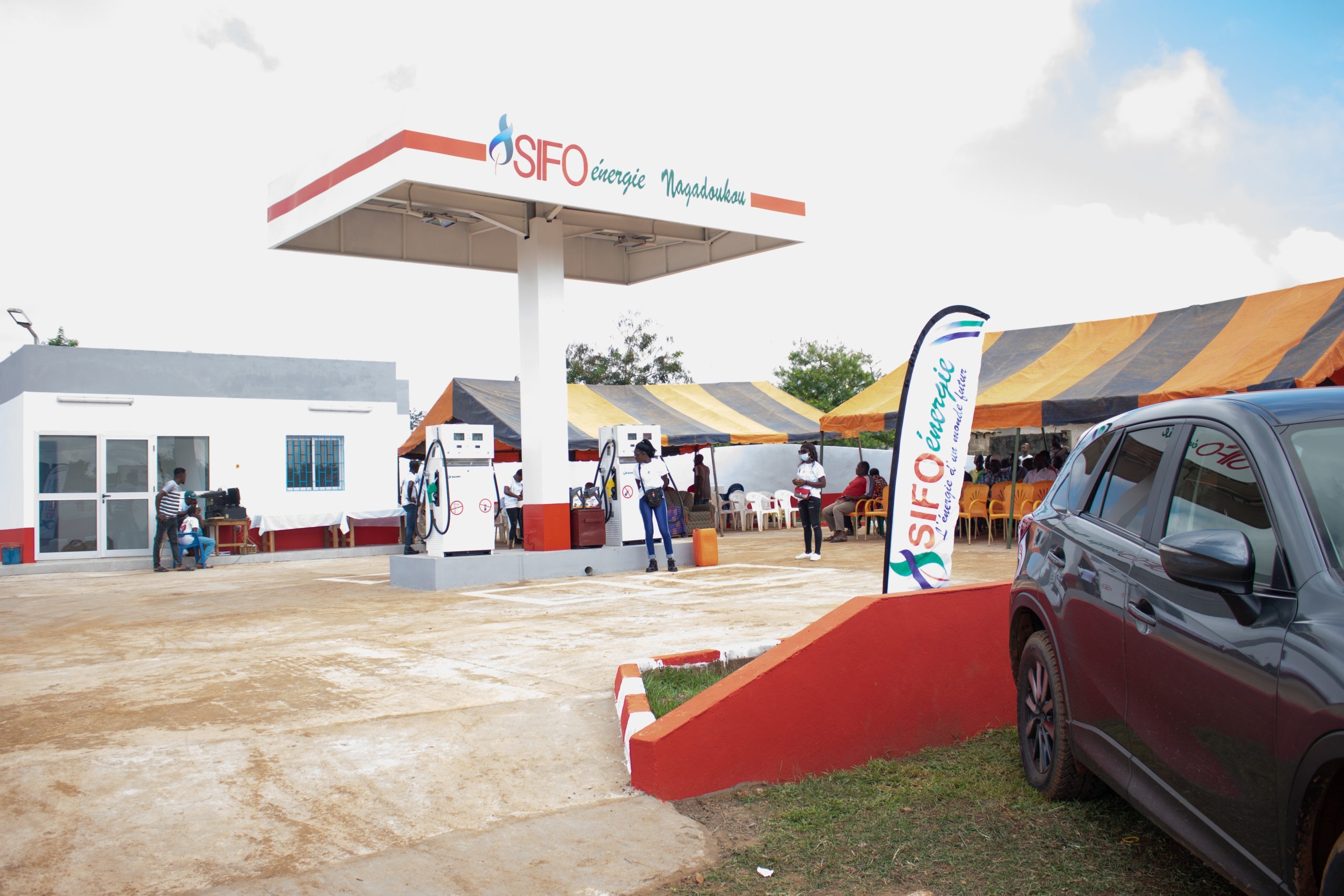 Station-service-SIFO ENERGIE-Côte d'Ivoire Société de distribution de produits pétrolière En Côte d'Ivoire